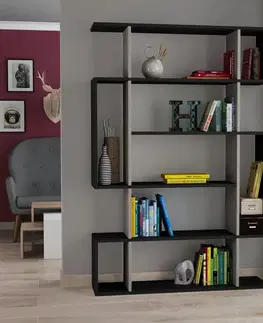Regály TOM policová regál, svetlá mocca