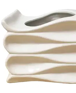 Záhrada Kvetináč YS44172S ceramic 14x12x11,5 White