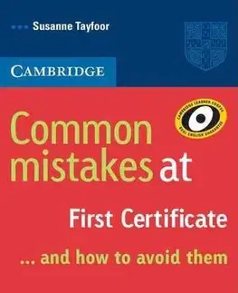 Jazykové učebnice - ostatné Common Mistakes at FC ... and how to avoid them