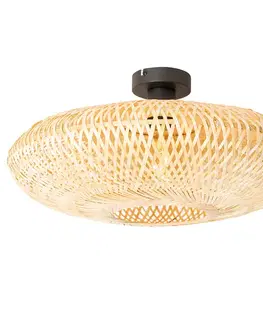 Stropné osvetlenie Orientálne stropné svietidlo bambus 50 cm - Ostrava