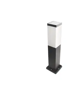 Záhradné lampy  Vonkajšia lampa SOPPA 1xE27/60W/230V IP44 45 cm čierna SKU003397