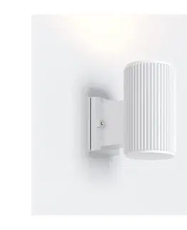 Svietidlá Maytoni O419WL-01W - Vonkajšie nástenné svietidlo RANDO 1xE27/60W/230V IP54 biela O419WL-01W