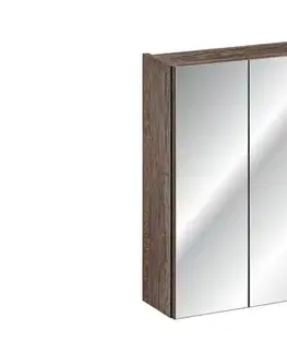 Skrinky do kúpeľne ArtCom Zrkadlová skrinka SANTA FE Oak 84-60 | 60 cm