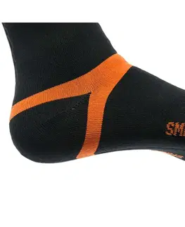 Pánske ponožky DexShell Hytherm PRO Tangelo Red Stripe - S (36-38)