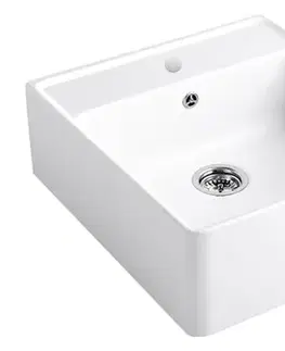 Kuchynské drezy VILLEROY & BOCH VILLEROY & BOCH - Keramický drez Single-bowl sink White alpin modulový 595 x 630 x 220 bez excentra 632061R1