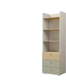 Nábytok ArtJur Regál KULYI 5 | eukalyptus