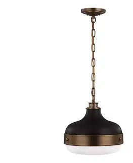 Svietidlá Elstead Feiss FE-CADENCE-2P-MB - Luster na reťazi CADENCE 2xE27/75W/230V FE-CADENCE-2P-MB