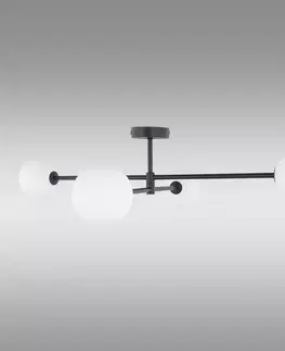 Lampy do obývačky Luster Sarius Black 4735 LW4