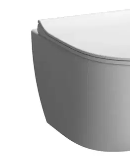 Záchody WC závesné VitrA Sento mat zadný odpad 7748-001-0075 7748-001-0075