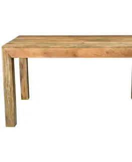 Jedálenské stoly Jedálenský stôl Hina 140x90 z mangového dreva