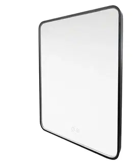 Kúpeľňové zrkadlá Mereo Zrkadlo hranaté 60x80 cm, LED osvetlenie a odhmlievanie CN171