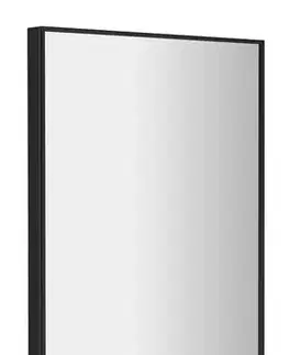 Kúpeľňové zrkadlá SAPHO - AROWANA zrkadlo v ráme 35x90cm, čierna mat AWB3590