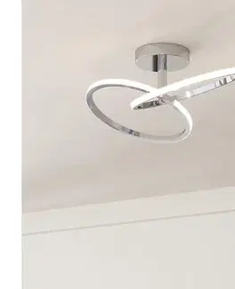 Svietidlá Eglo 902145 - LED stropné svietidlo CONGIUNTI LED/12W/230V 2700/4000/6500K chróm 902145