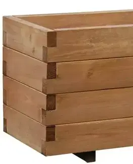Záhrada Drevený obal na kvety Domino II s vložkou