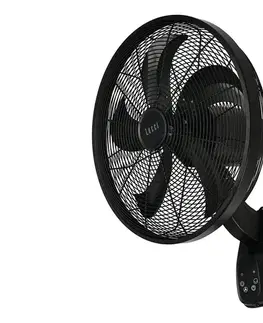 Predlžovacie káble Lucci Air 21326749 - Nástenný látor GLIDE 36W/230V, priemer 45 cm, čierny + diaľkové ovládanie 21326749