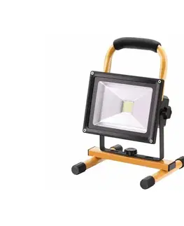 Záhradné lampy Extol Light reflektor LED, nabíjací, s podstavcom, 800lm 43125
