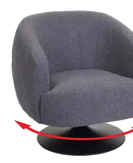 Kreslá Otočné kreslo HWC-J76