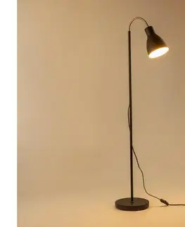 Lampy  LED stojacia lampa 1xE27/7W/230V čierna 9A21979