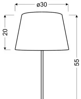 Stolové lampy Stolová lampa Ofra E27