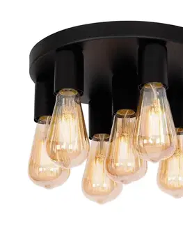 Svietidlá  Bodové svietidlo FILO 7xE27/60W/230V čierna 1314