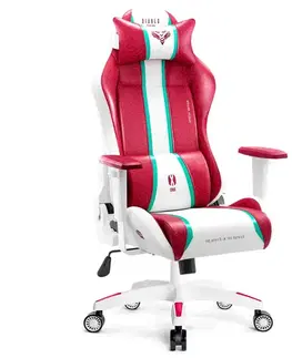Otočné kreslá Otočné kreslo Normal Diablo X-One 2.0 candy/rose
