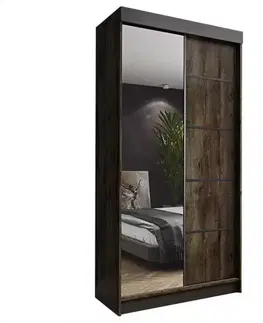 Skrine do izieb Skriňa Amo 100 jaseň tmavý