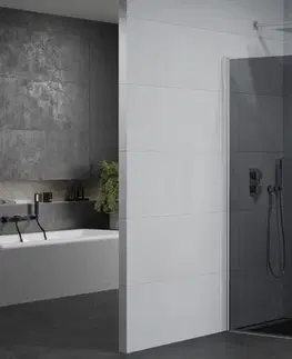 Sprchovacie kúty MEXEN/S - PRETORIA sprchovací kút 80x80, grafit, chróm 852-080-080-01-40