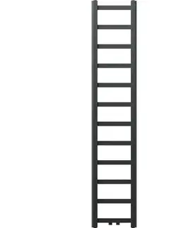 Radiátory do kúpeľne MEXEN - Bolt vykurovací rebrík/radiátor 1500 x 300 mm, 295 W, čierna W126-1500-300-00-70