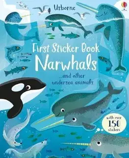 V cudzom jazyku First Sticker Book Narwhals - Holly Bathie