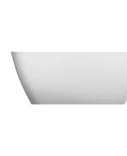 Vane OMNIRES - PARMA M+ voľne stojaca vaňa, 159 x 71 cm biela lesk /BP/ PARMAWWBP