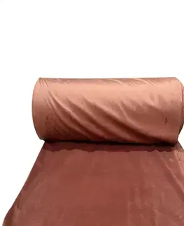 Metrážne závesy Závesová látka VELVET 33/vres/145. Tovar na mieru