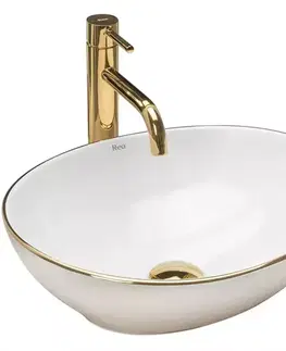 Sanitárna keramika Umývadlo na dosku Sofia Gold Egde