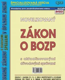 Pracovné právo Novelizovaný zákon o BOZP 10/22