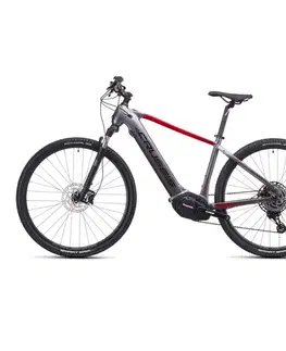 Elektrobicykle Krosový elektrobicykel Crussis e-Cross 9.11 715Wh 28" - model 2026 20" (175-190 cm)