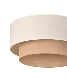 Svietidlá  - Stropné svietidlo BOHO 3xE27/15W/230V pr. 60 cm krémová/béžová 89651