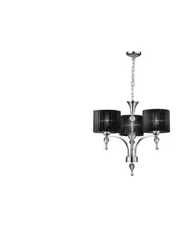 Svietidlá Azzardo  - Luster na reťazi IMPRESS 3xE27/60W/230V 