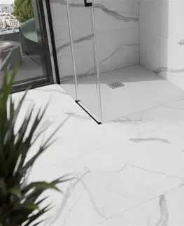 Vane MEXEN - Stone+ Sprchová vanička štvorcová 80x80, biela 44108080