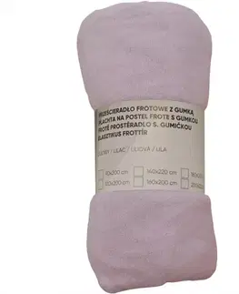 Bytový textil Prestieradlo frotté s gumkou 160x200
