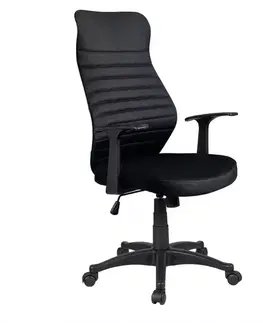 Otočné kreslá Kancelárska stolička Nadan Mlm-611489 čierna
