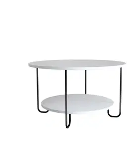 Konferenčné stolíky Konferenčný stolík Corro Coffee Table - White