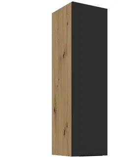 Kuchynské skrinky visiace Kuchynská skrinka Aria-Bl/Ar Anti Fingerprint 30g-108 1f