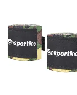 Boxerské bandáže Boxerská bandáž inSPORTline Disfarko 3,5 m camo