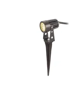Záhradné lampy RED - Design  - R10530 - LED Vonkajšie svietidlo GUN LED/3W/230V IP65 R10530