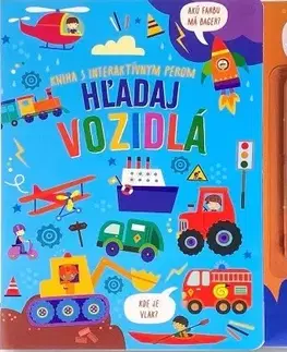 Zvukové knihy Kniha s interaktívnym perom - Hľadaj vozidlá