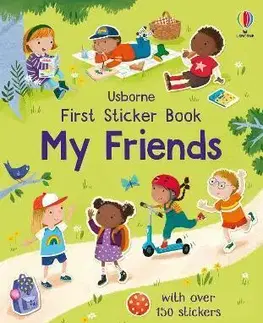 Nalepovačky, vystrihovačky, skladačky My Friends First Sticker Book - Holly Bathie
