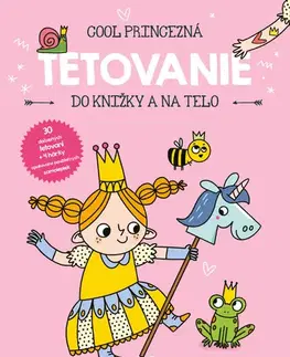 Pre deti a mládež - ostatné Tetovanie do knižky a na telo - Princezná Marta