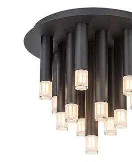 Svietidlá Rabalux 71354 - Stropné svietidlo RAMIRA 13xG9/5W/230V čierna 71354