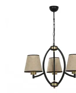 Svietidlá  Luster na reťazi PAUL 3xE27/60W/230V 534LUN3297