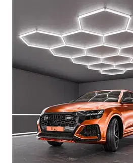 Svietidlá SmartLED LED Stropné svietidlo LED/570W/85-265V 6500K 522x298 cm CRI 90 IP44 biela 5404
