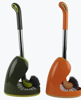 WC kefy MAKRO - Kefa ploská na WC sada, rôzne farby, výška 46cm